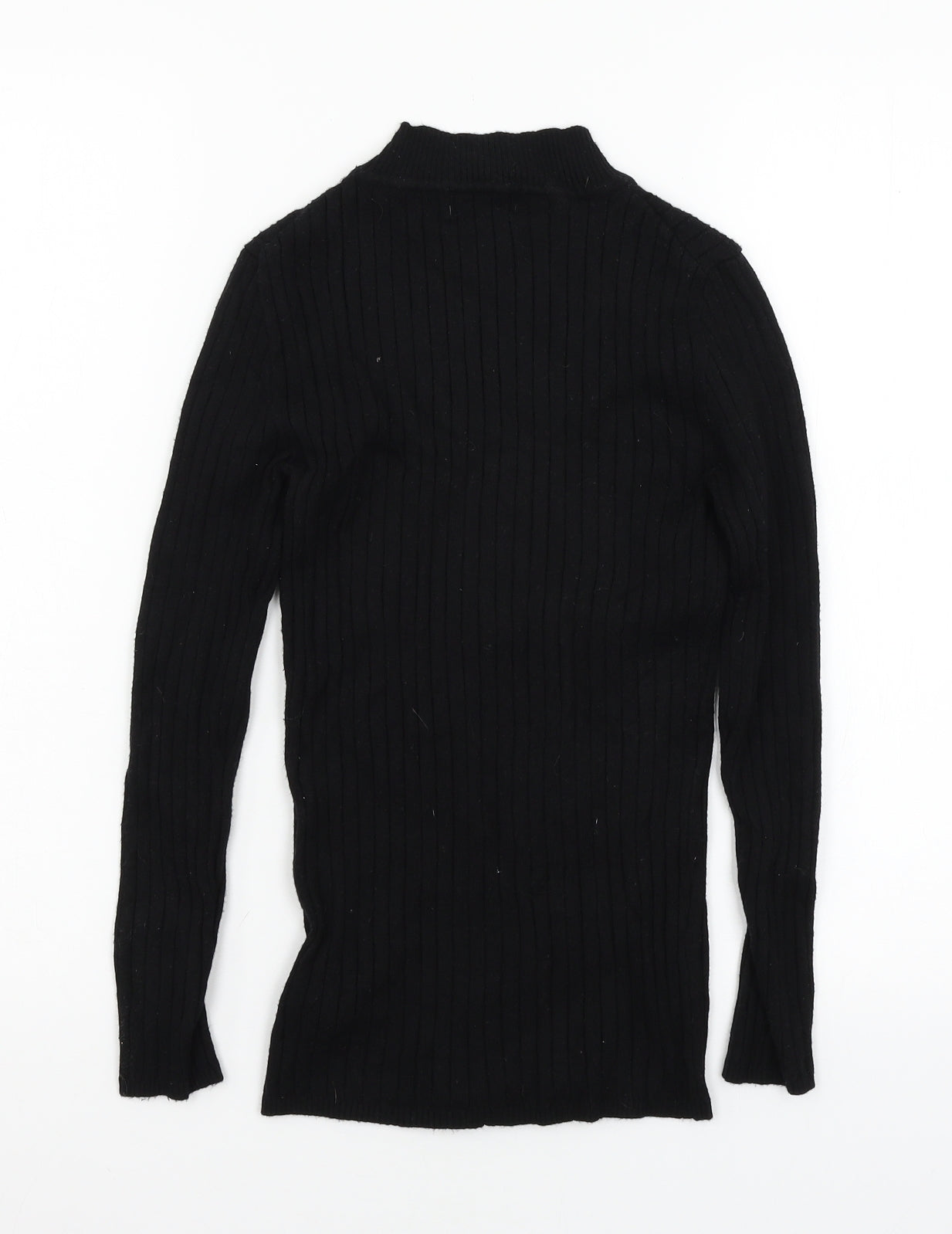 Primark Womens Black  Knit Pullover Jumper Size 6