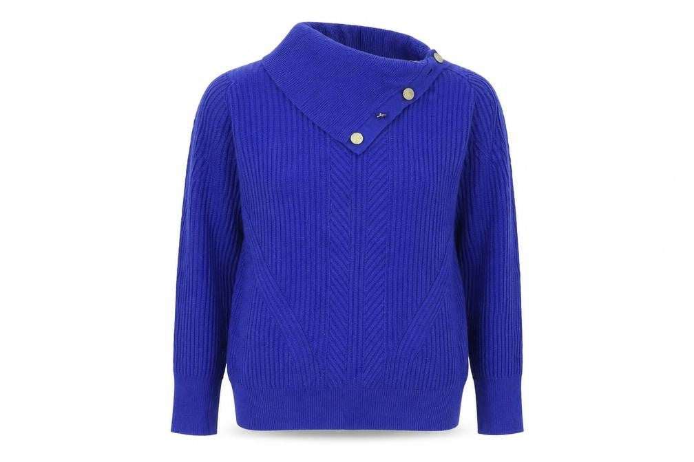 Marks and Spencer Womens Blue  Knit Pullover Jumper Size 10
