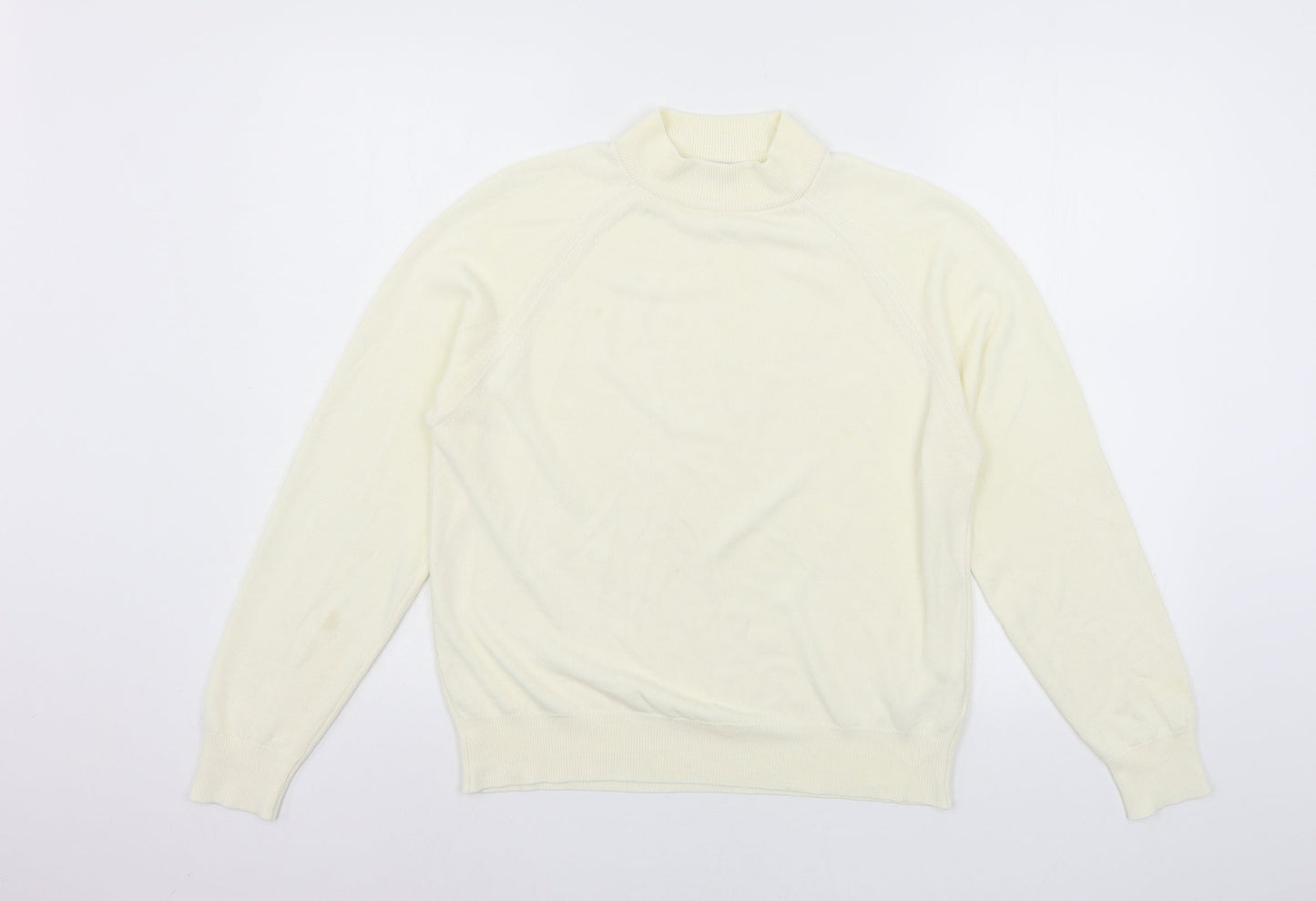 Berkertex Womens Ivory  Knit Pullover Jumper Size 12