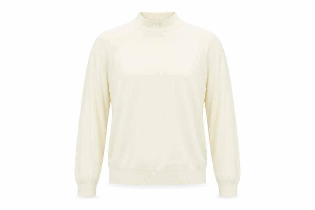Berkertex Womens Ivory  Knit Pullover Jumper Size 12