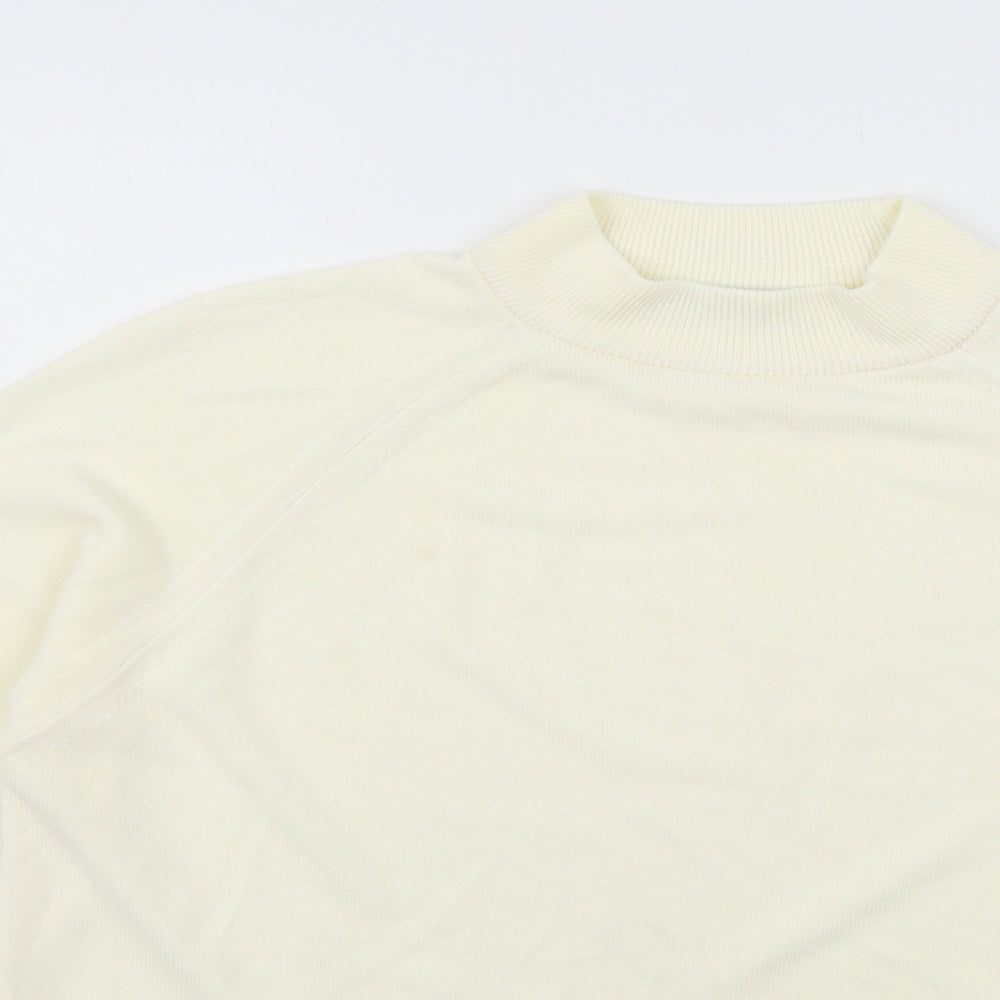 Berkertex Womens Ivory  Knit Pullover Jumper Size 12