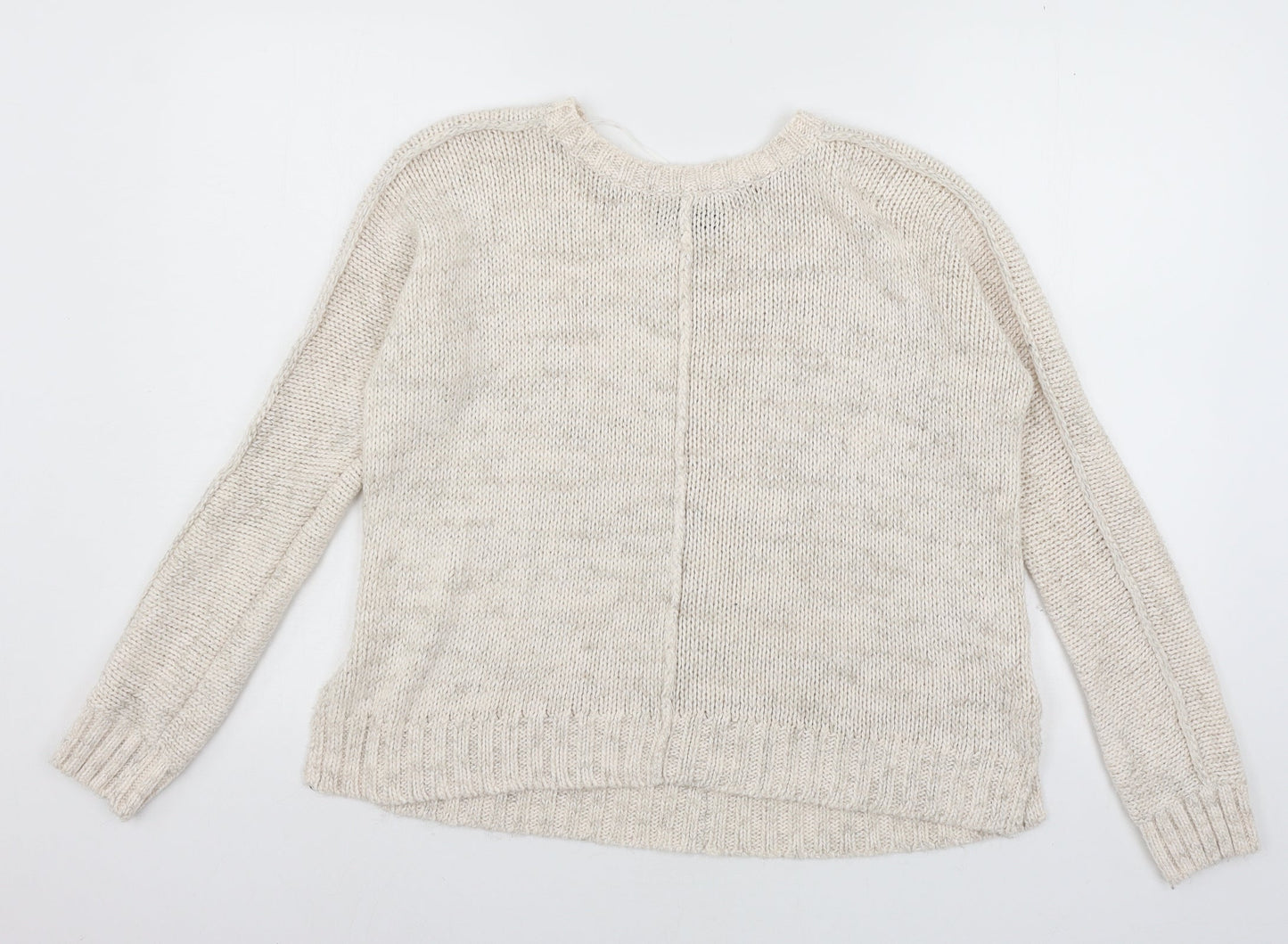 New Look Womens Pink  Knit Pullover Jumper Size 8