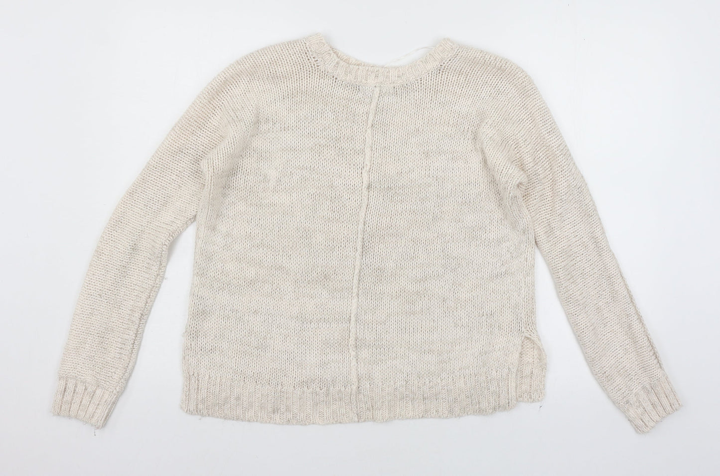 New Look Womens Pink  Knit Pullover Jumper Size 8