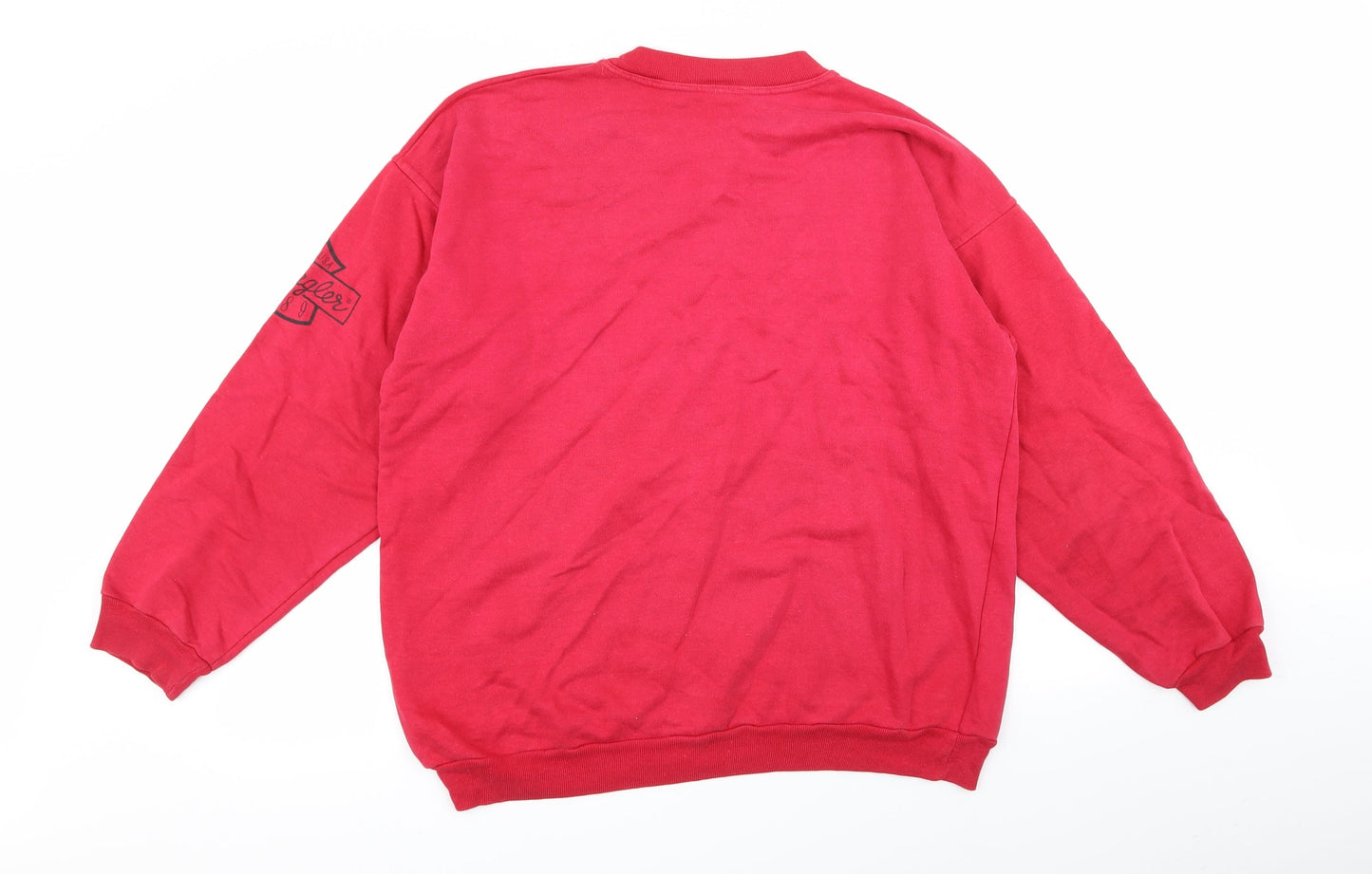 wiangles Mens Red   Pullover Jumper Size L
