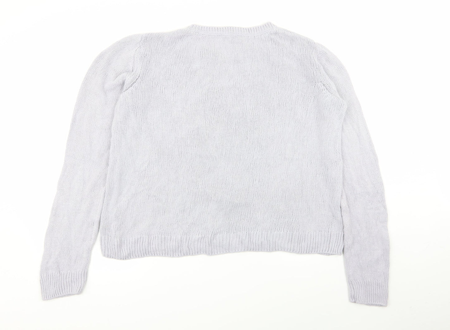 M&S Womens Purple   Pullover Jumper Size M