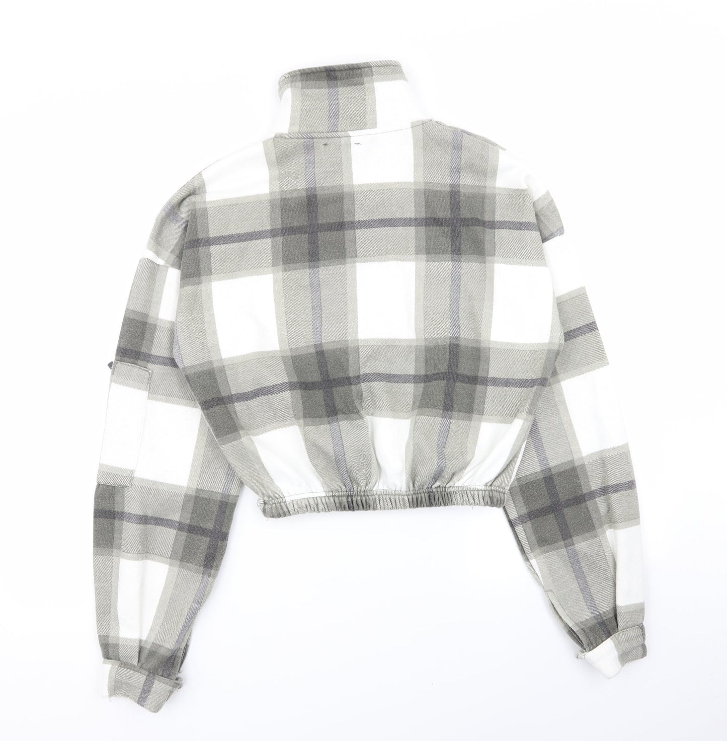 PLT Womens Multicoloured Check  Pullover Jumper Size S