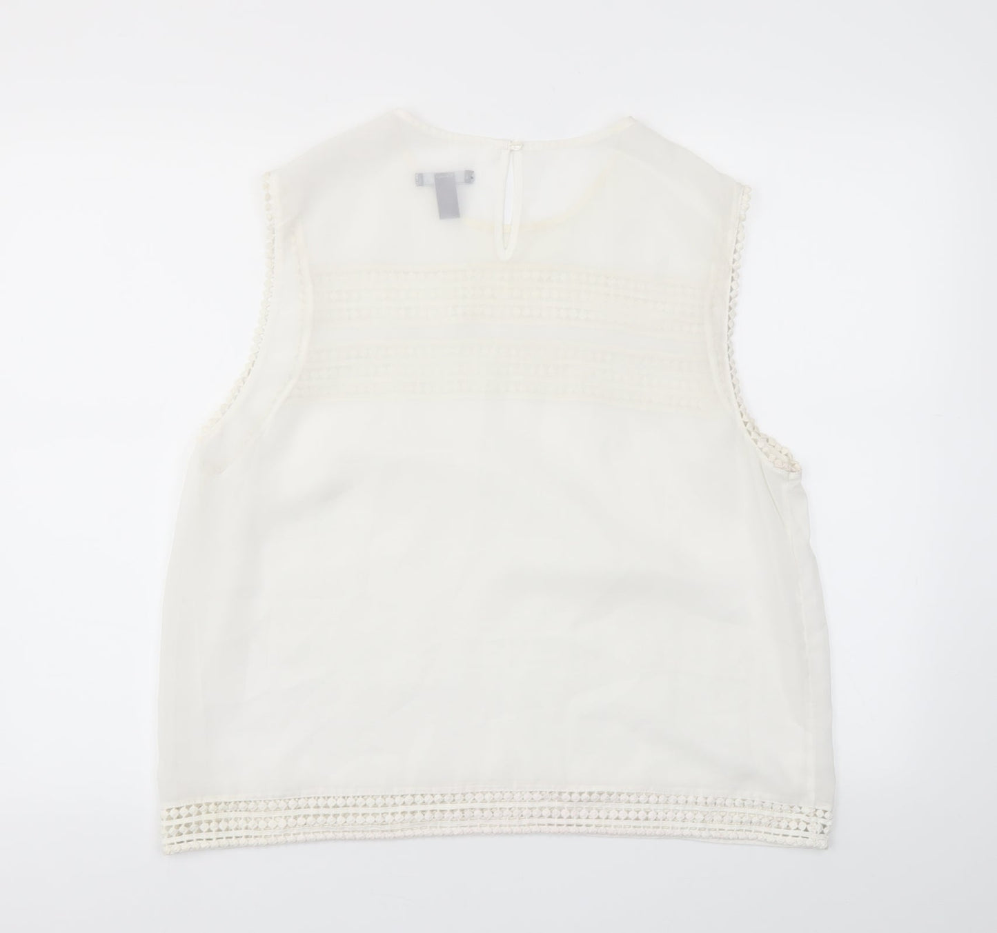 Gap Womens Ivory   Basic Blouse Size XL