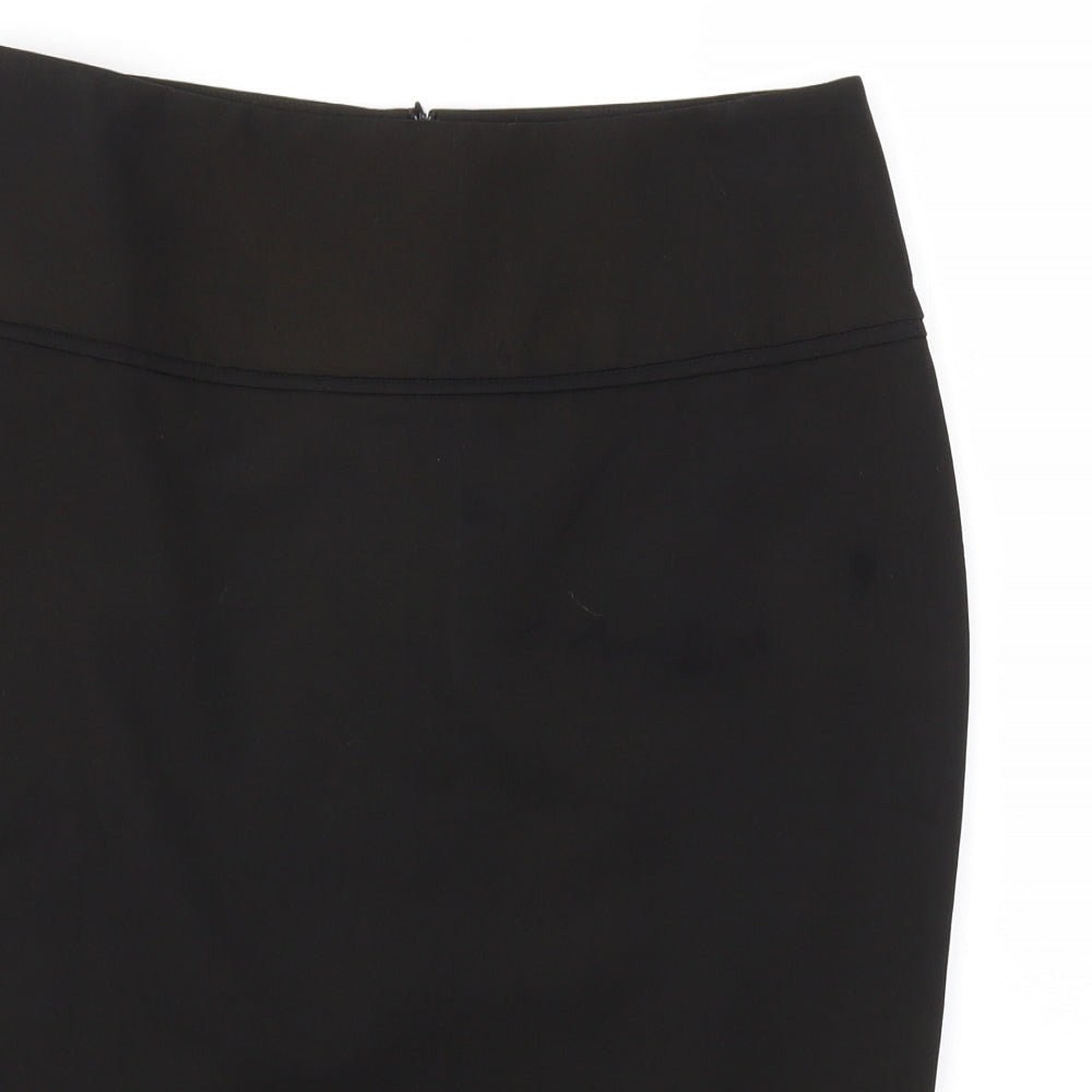 ESSENTIEL Womens Black   A-Line Skirt Size 14