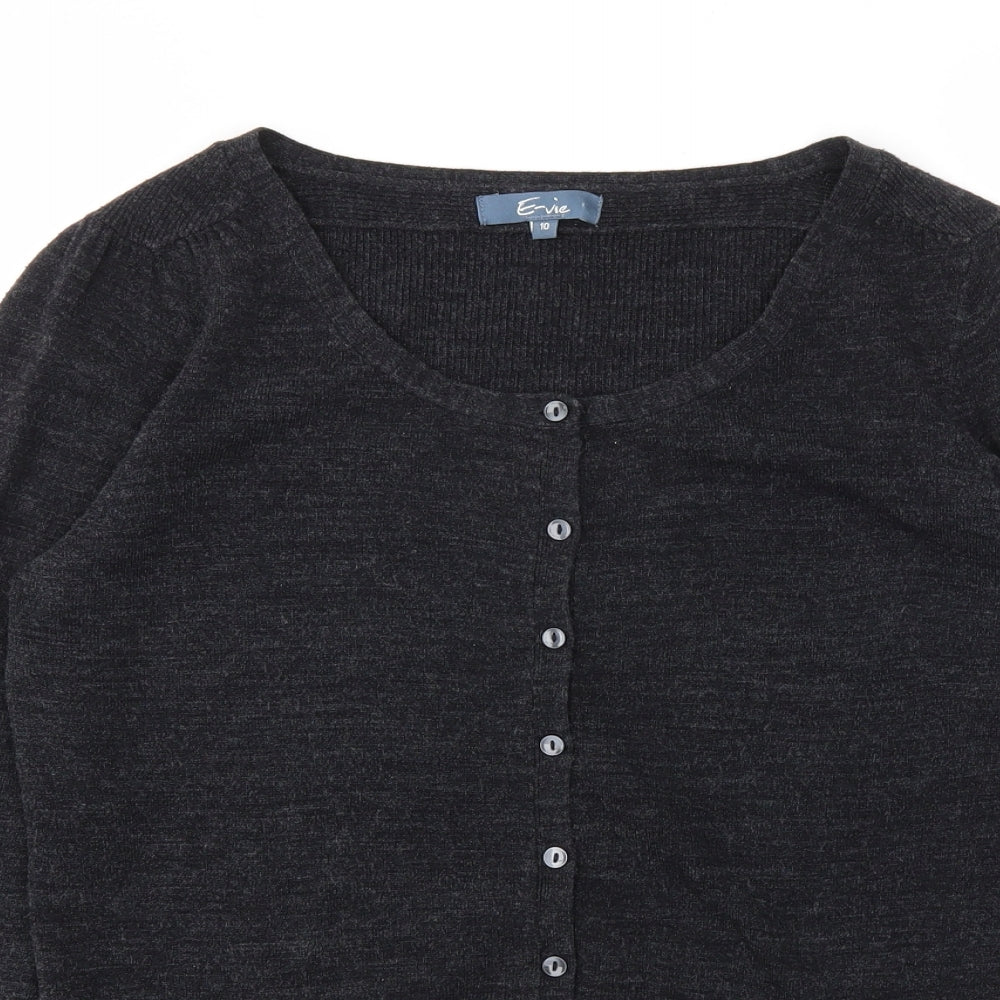 EVIE Womens Grey   Cardigan Jumper Size 10