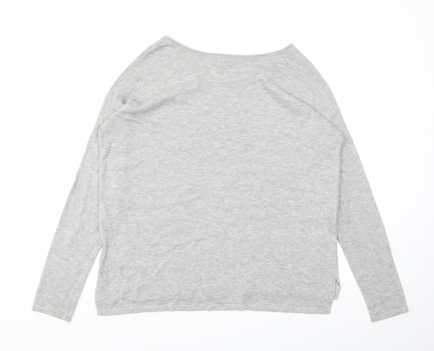 H&M Womens Grey   Pullover Jumper Size S