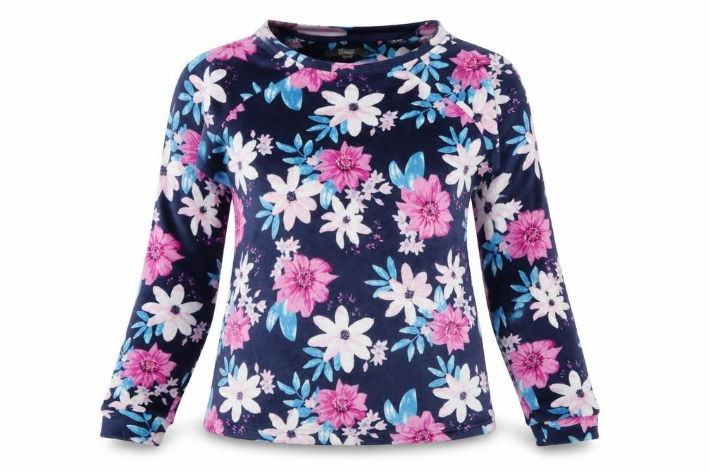 Studio Womens Multicoloured Floral  Top Pyjama Top Size 8
