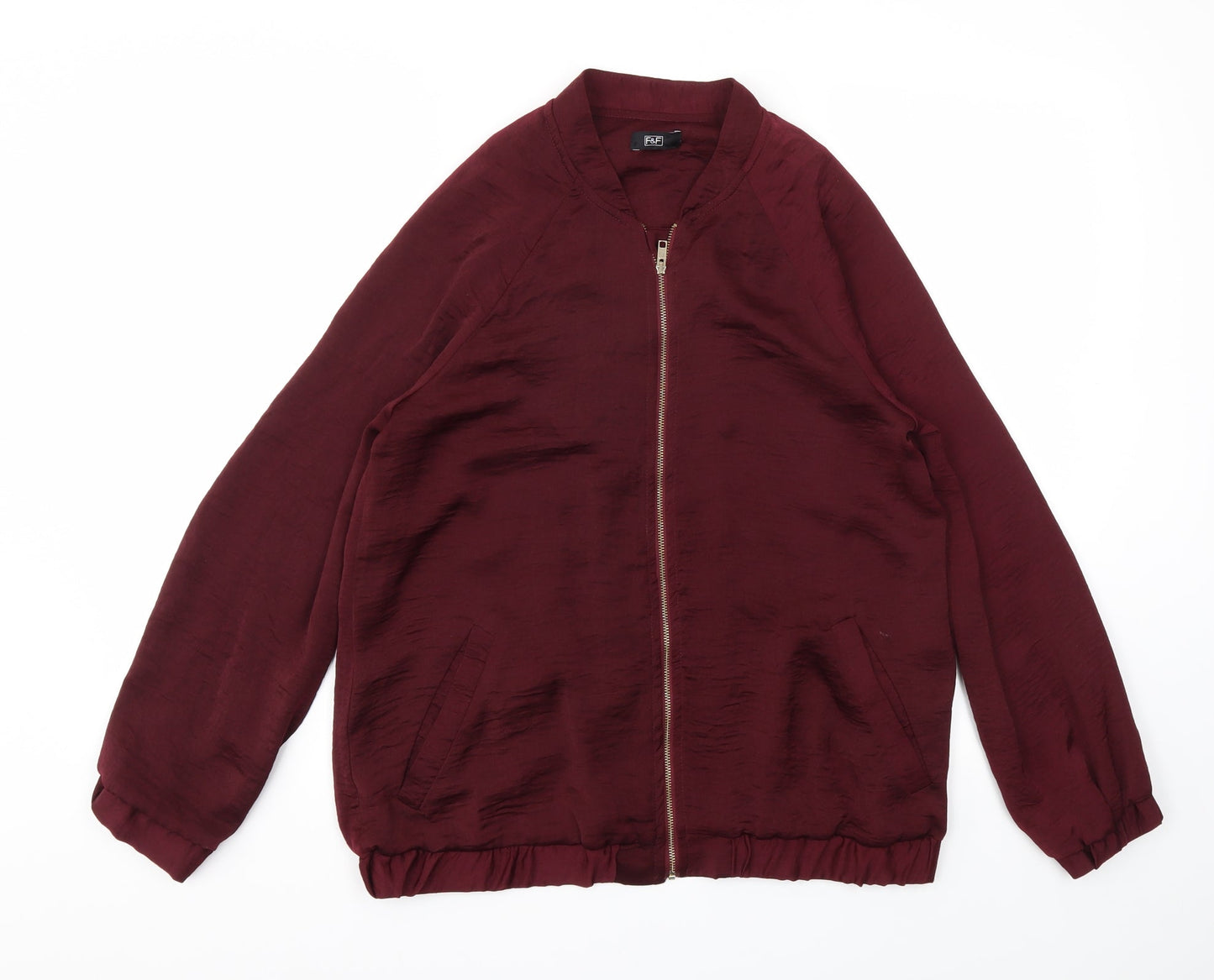F&F Womens Red   Jacket  Size 10