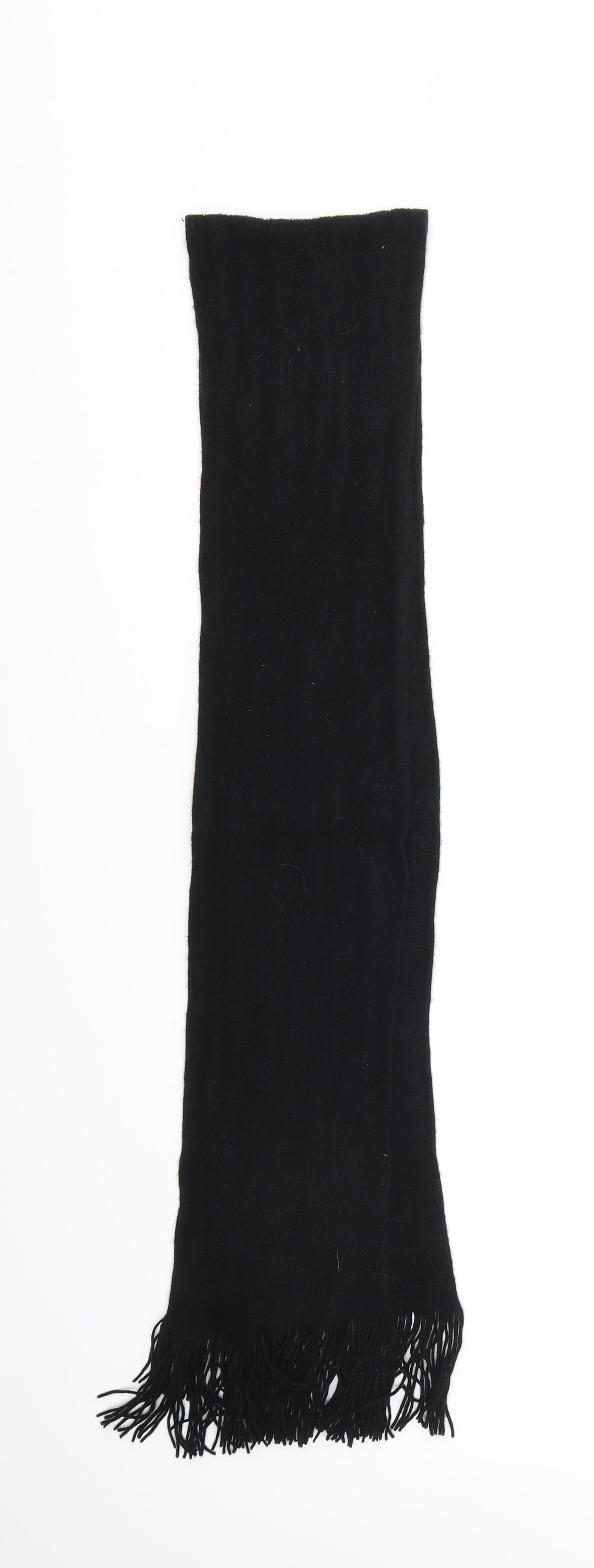Preworn Unisex Black    Scarf