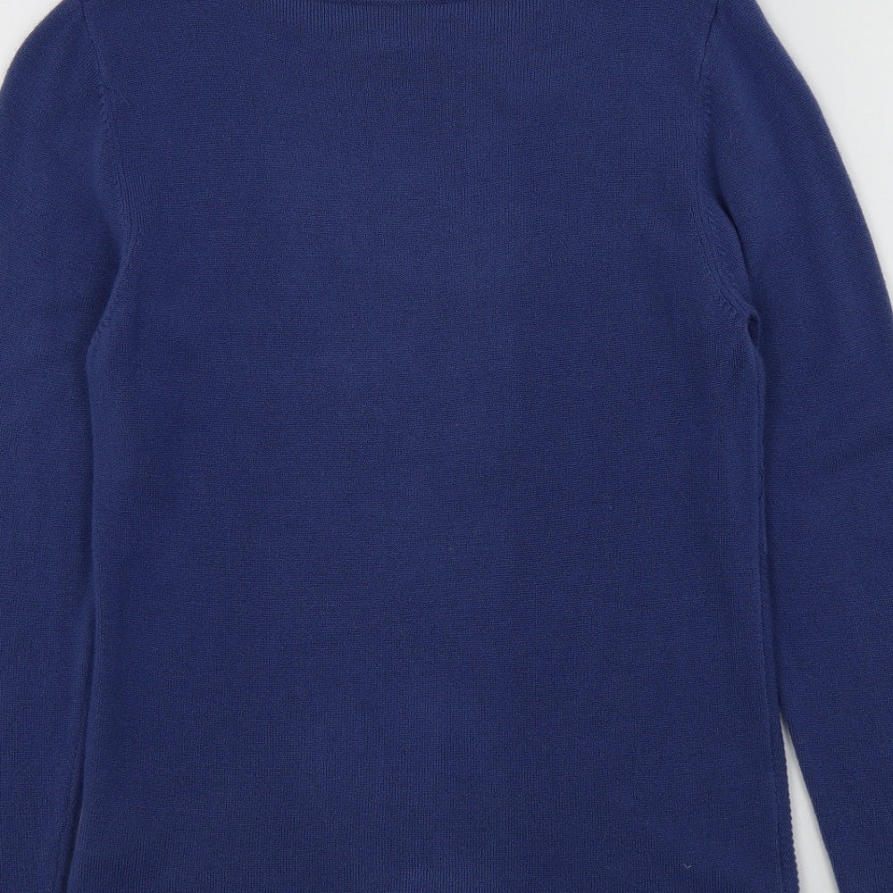 anna rose Womens Blue   Pullover Jumper Size M