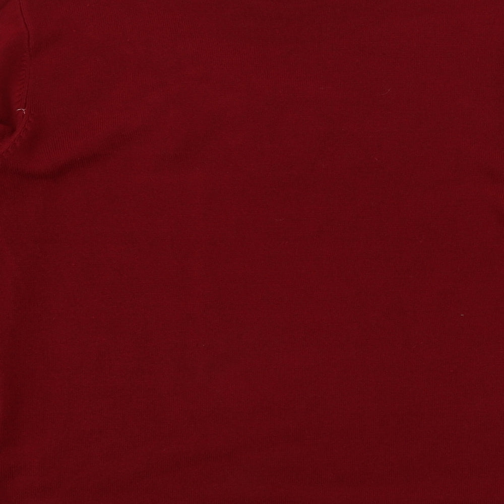 reflect Womens Red   Pullover Jumper Size M
