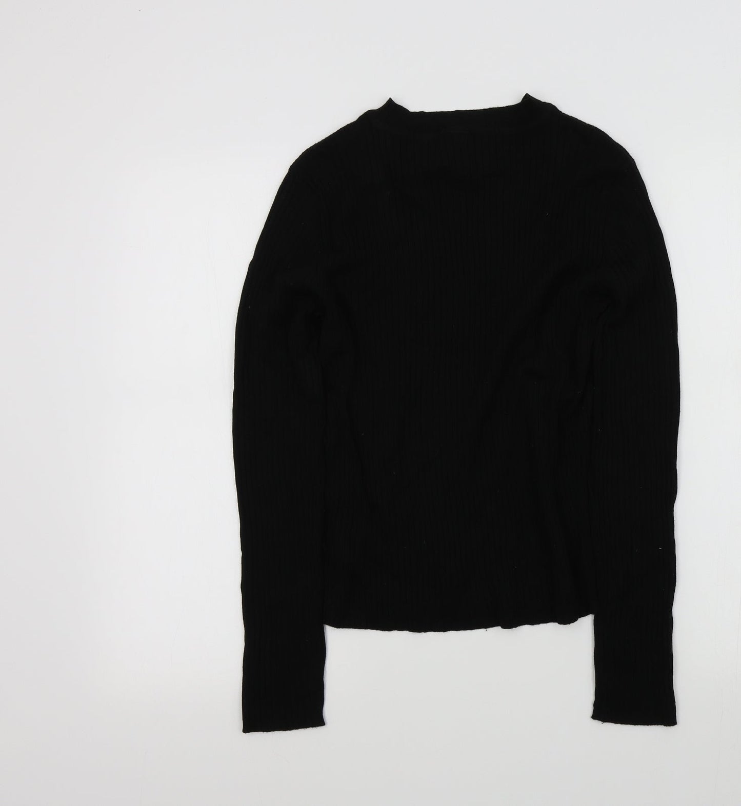 H&M Womens Black   Pullover Jumper Size M