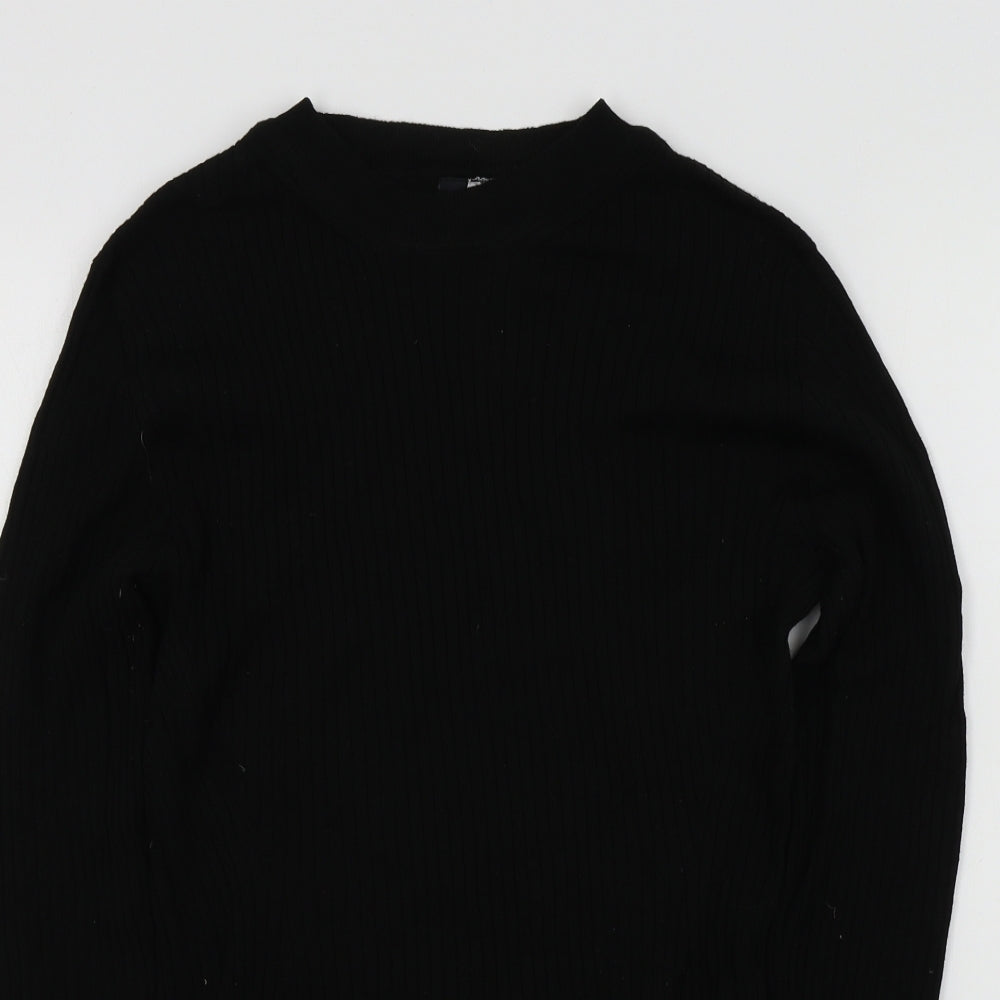 H&M Womens Black   Pullover Jumper Size M