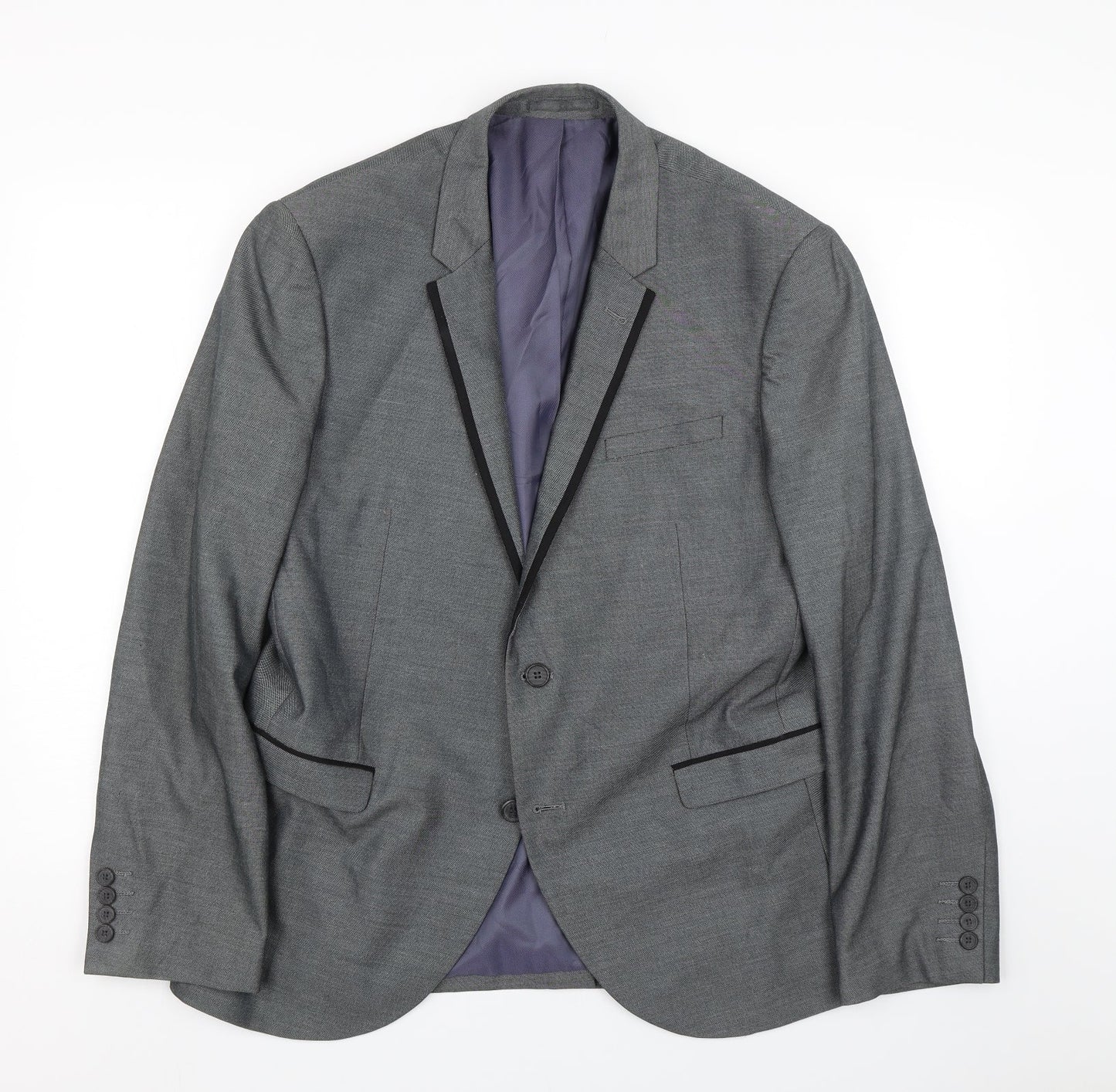NEXT Mens Grey   Jacket Suit Size 42