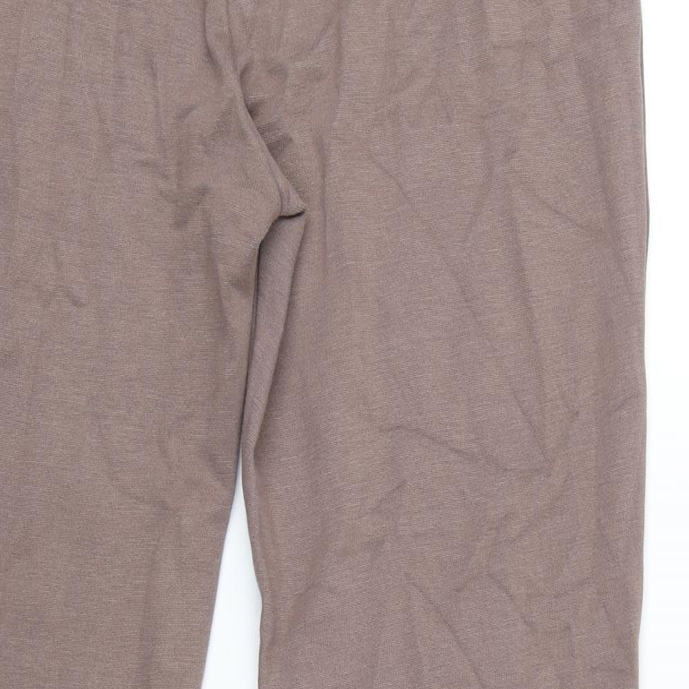 Damart Womens Brown   Sweatpants Trousers Size 12 L25 in