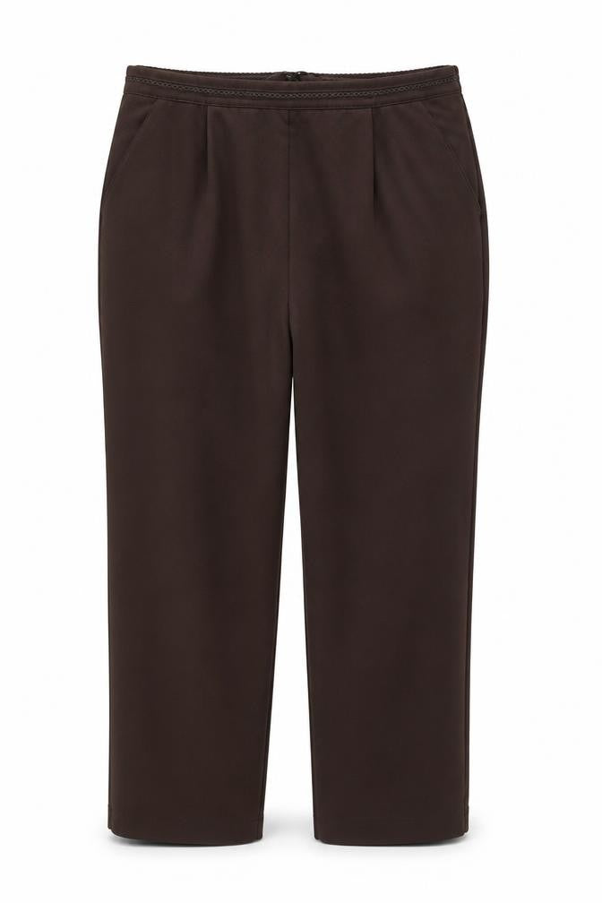 Bonmarché Womens Brown Trousers Size 16 L25 in