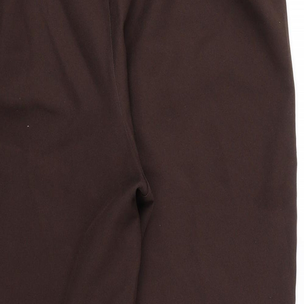 BM Womens Brown   Trousers  Size 16 L25 in