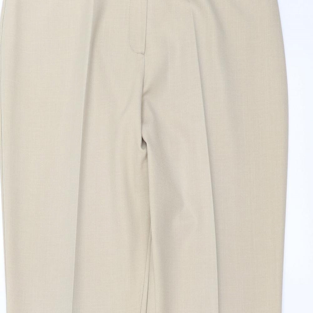 BHS Womens Beige   Trousers  Size 16 L30 in
