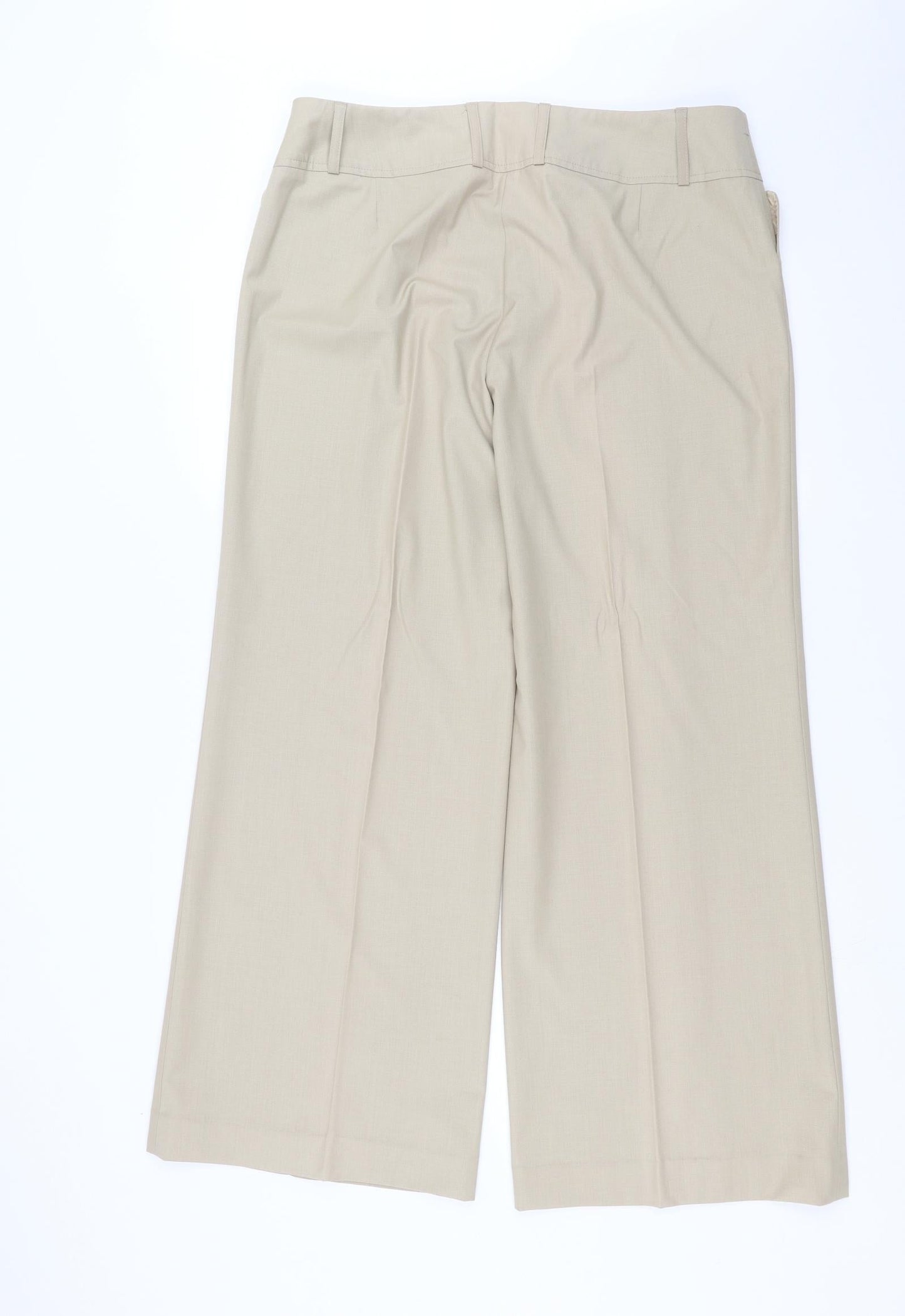 Preworn Womens Beige   Trousers  Size 36 in L29 in