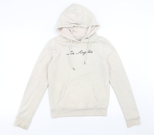 Primark Womens Beige   Pullover Hoodie Size 4  - los angeles