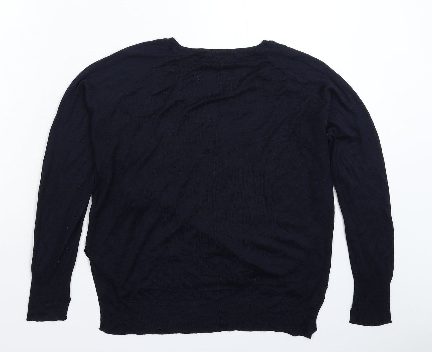 Zara Womens Blue  Knit Pullover Jumper Size S