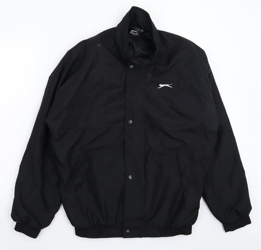 Slazenger Mens Black  Microfibre Jacket  Size S