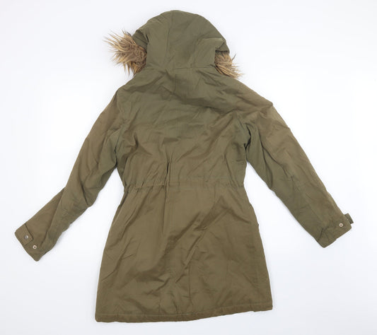 Papaya Womens Green   Jacket Coat Size 6