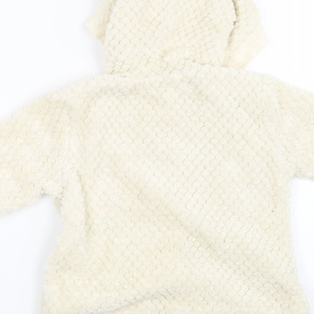 Chlo� Girls White   Basic Jacket Jacket Size 8 Years