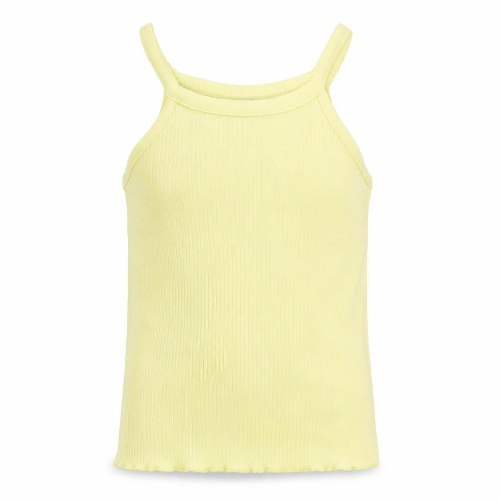 Sainsburys Girls Yellow   Basic Tank Size 5 Years
