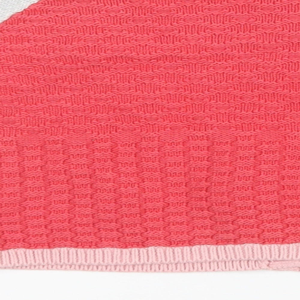 Preworn Girls Pink  Knit Pullover Sweatshirt Size 5 Years