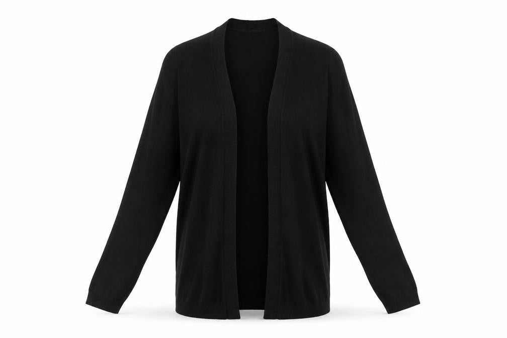 George Womens Black  Knit Cardigan Jumper Size 2
