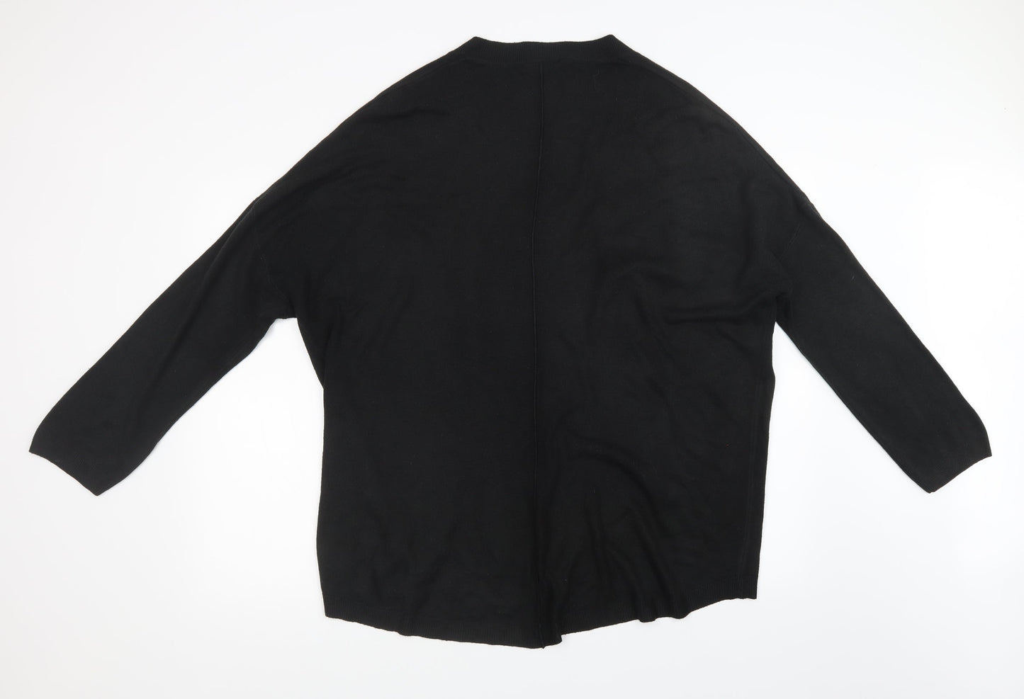 George Womens Black  Knit Cardigan Jumper Size 2