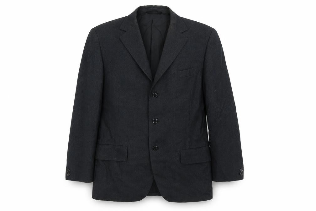 Mens 38 Chest Regular Dunn & Co Black Jacket