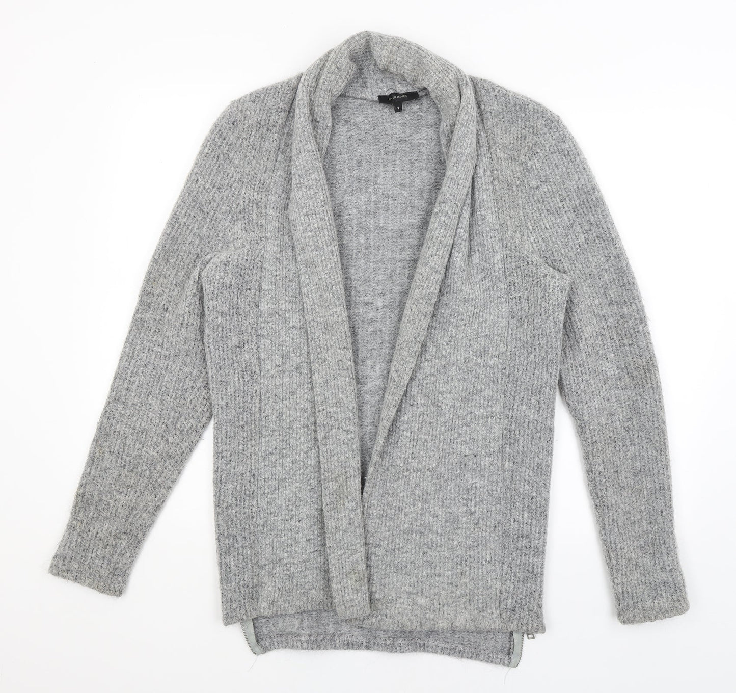 River Island Womens Grey   Wrap Jumper Size S