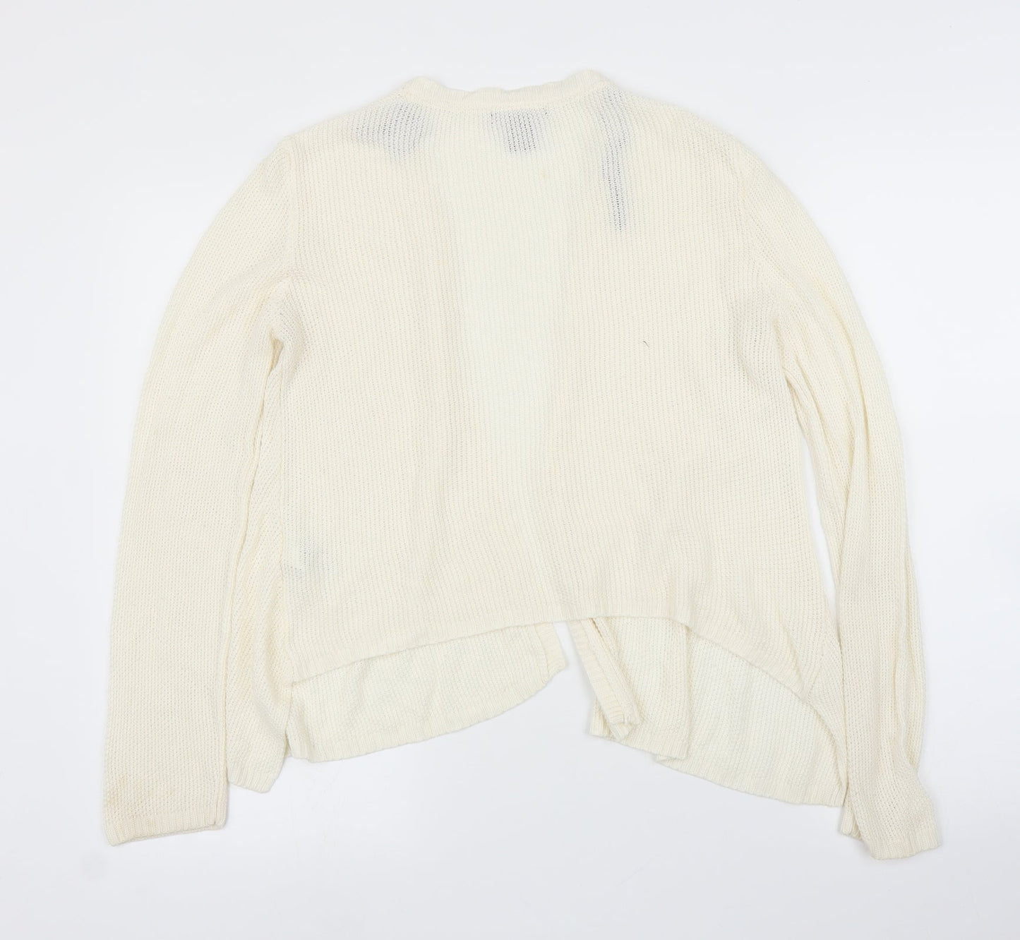H&M Womens Ivory   Cardigan Jumper Size S