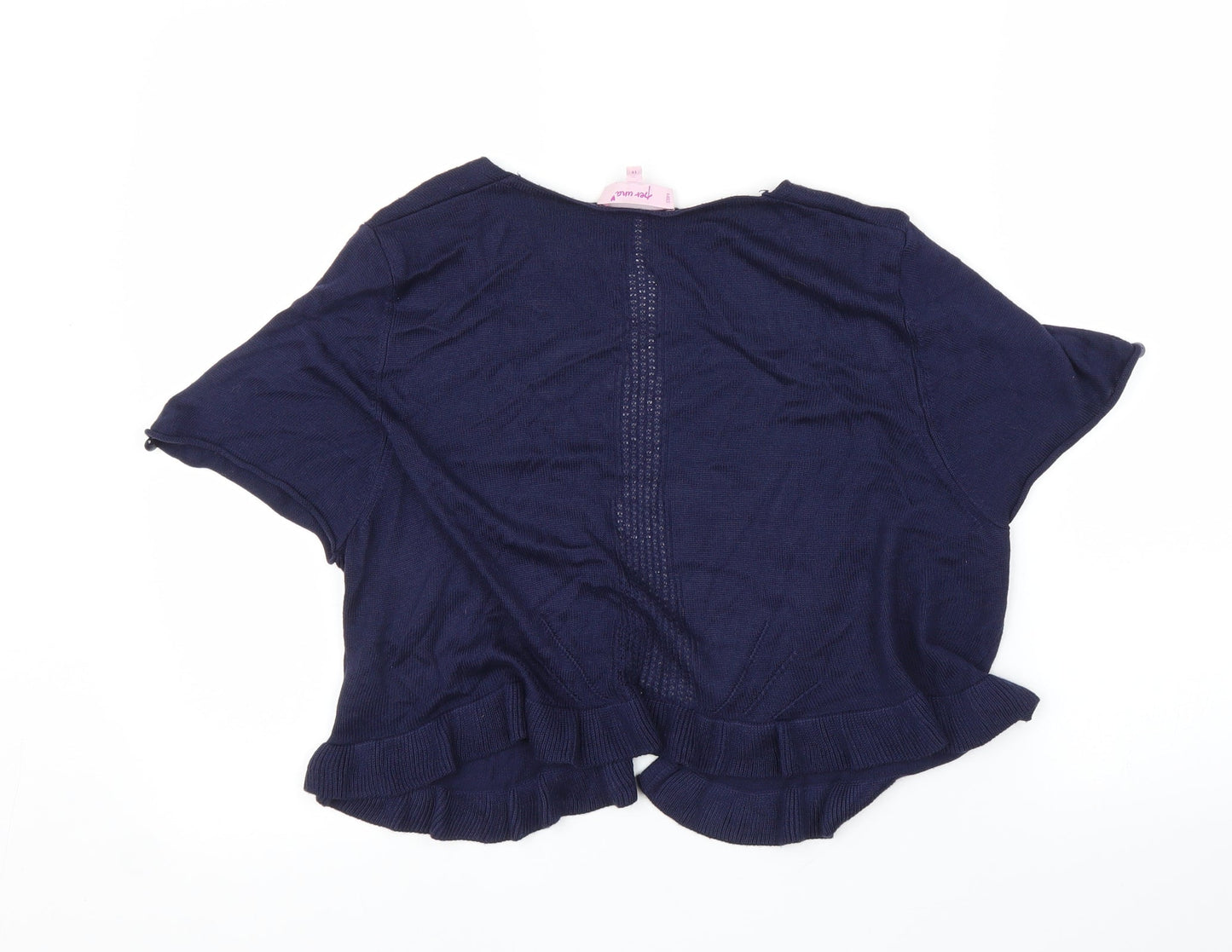 Per Una Womens Blue   Cardigan Jumper Size 14