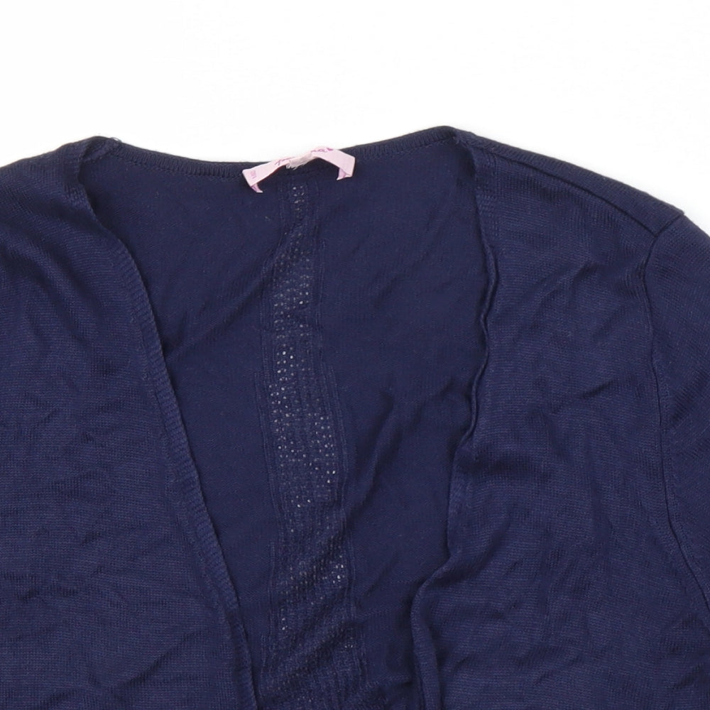 Per Una Womens Blue   Cardigan Jumper Size 14