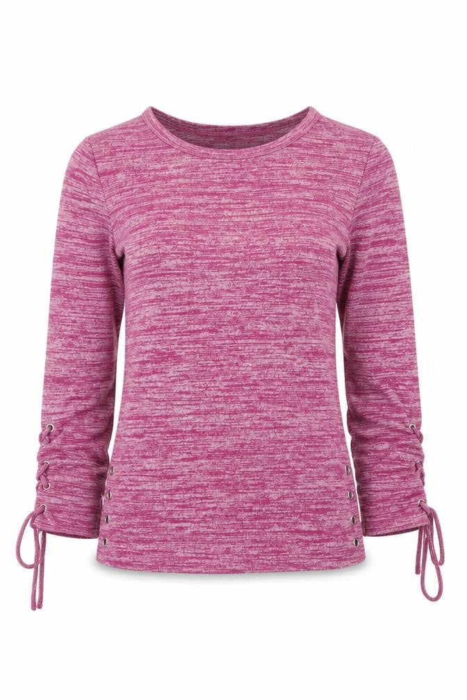 Klass Womens Purple   Basic Blouse Size S