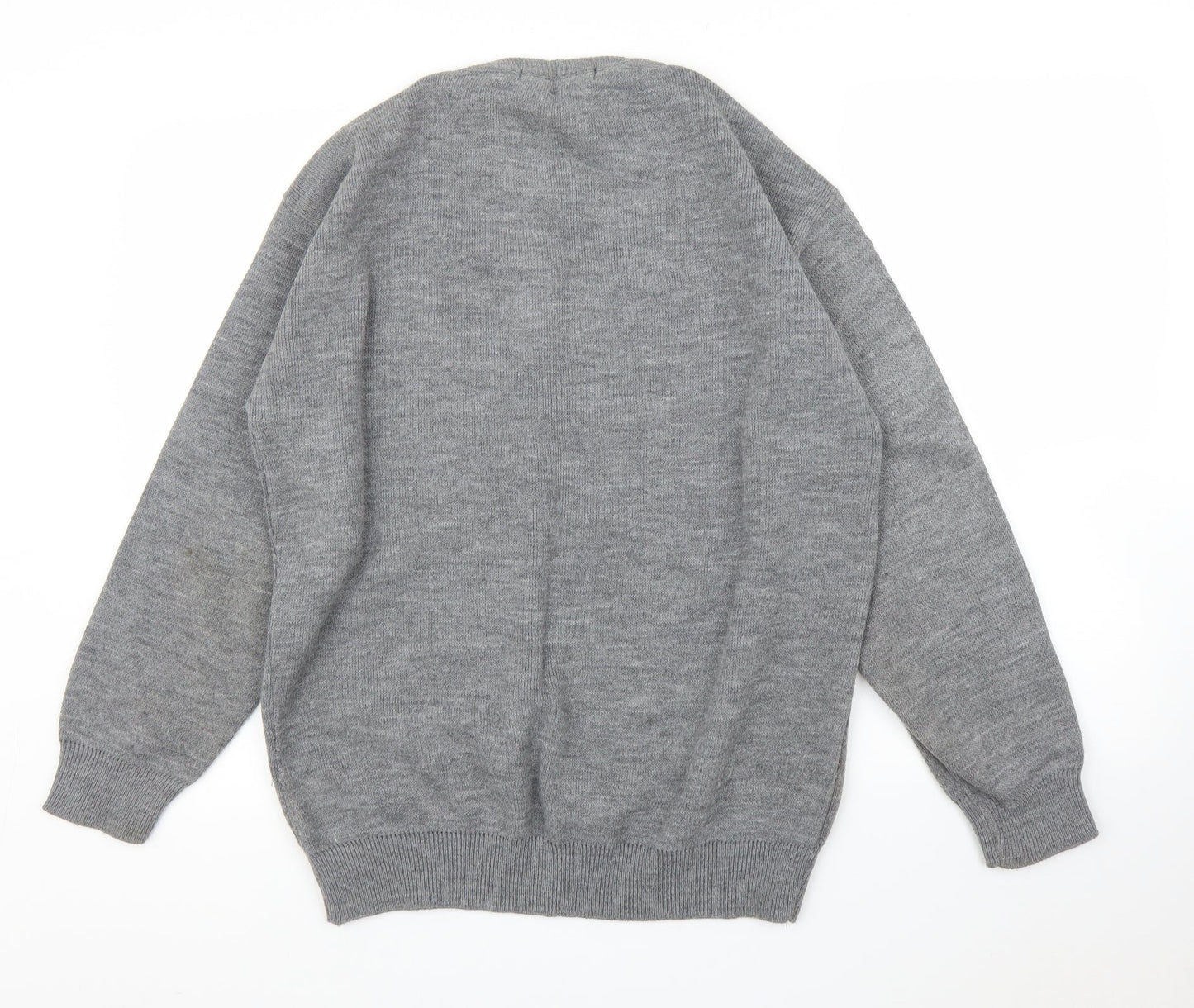 Cavallio Mens Grey   Pullover Jumper Size M