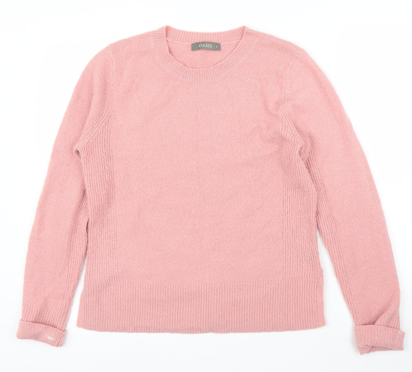 Oasis Womens Pink   Pullover Jumper Size M