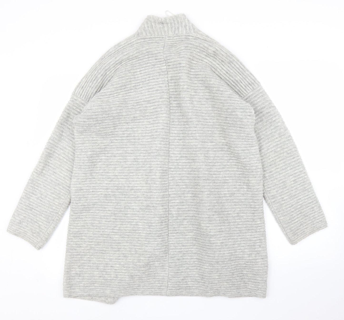 M&S Womens Grey   Cardigan Jumper Size M