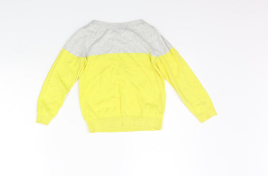Gap Boys Yellow   Pullover Jumper Size XS