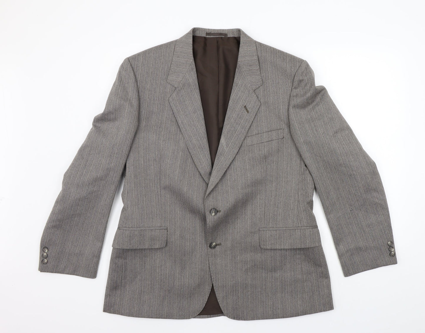 CANDA Mens Grey   Jacket Suit Jacket Size S