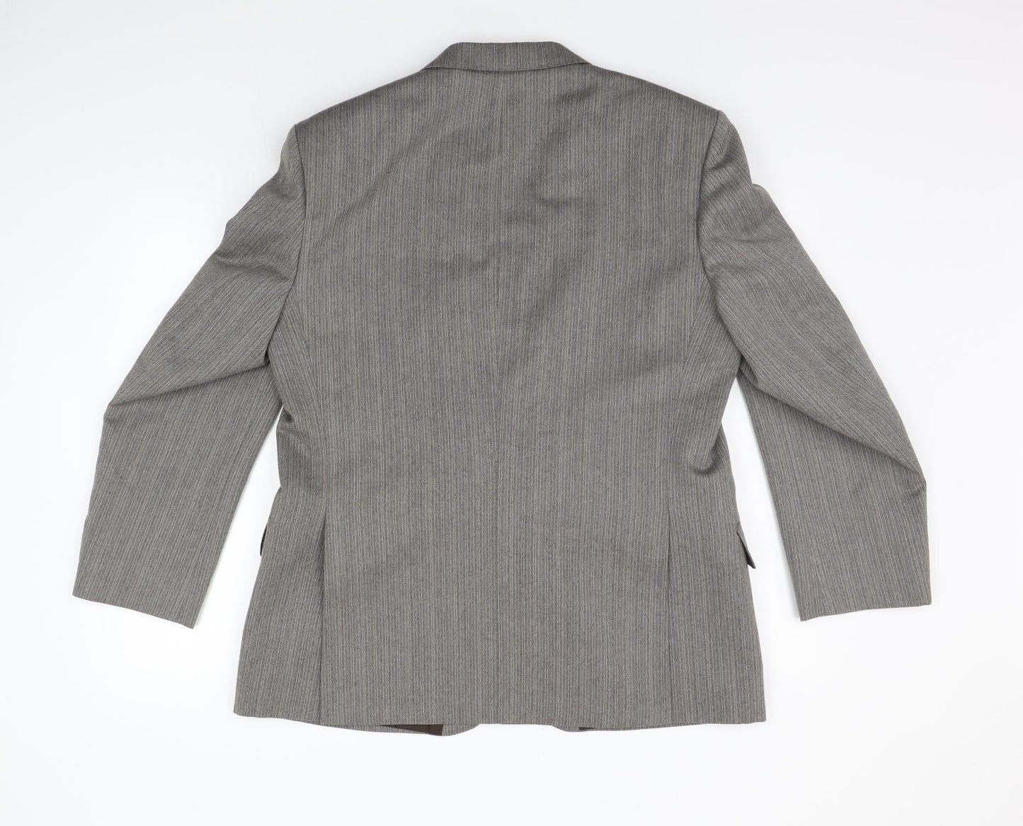 CANDA Mens Grey   Jacket Suit Jacket Size S