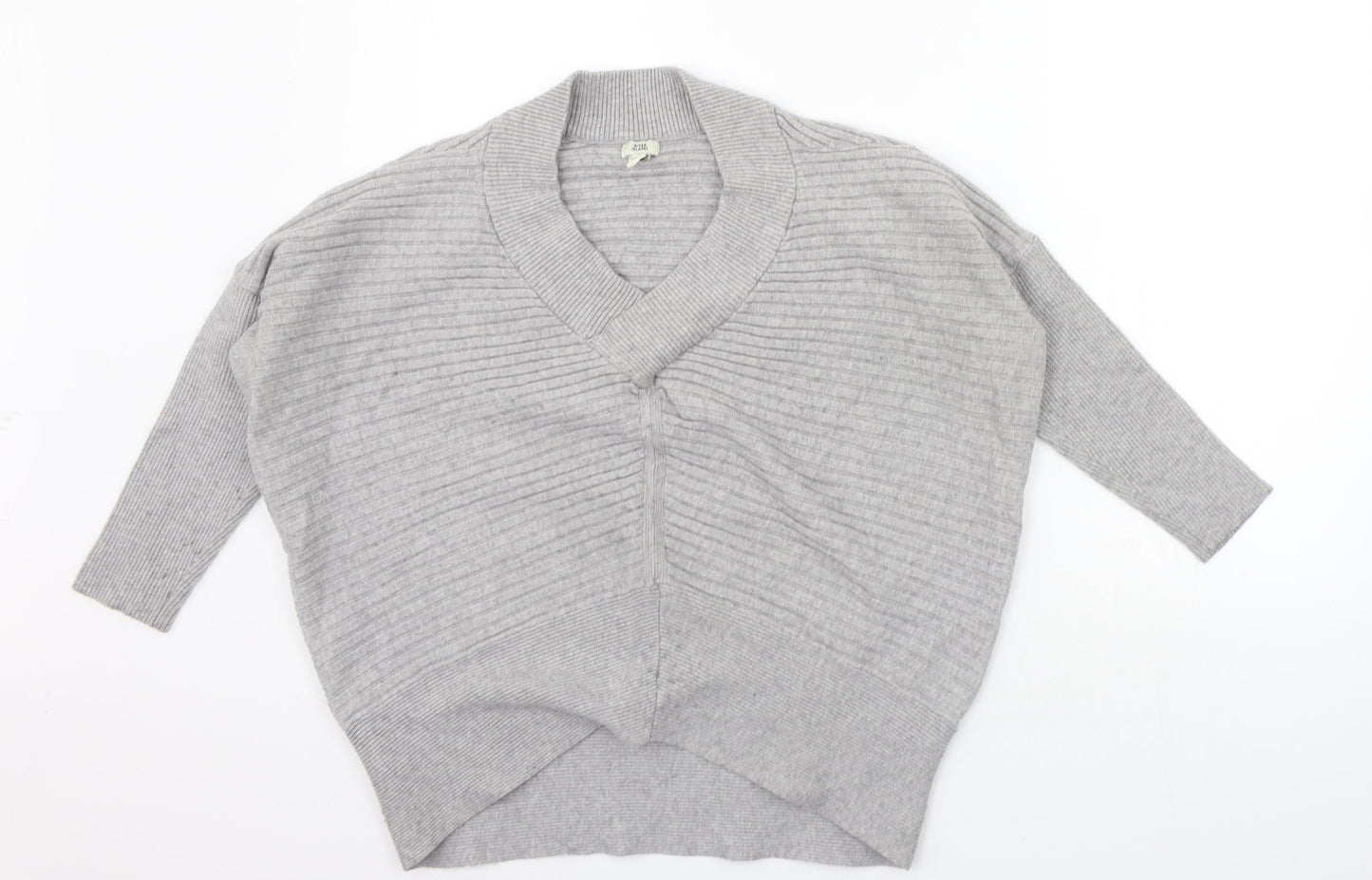 River Island Womens Grey   Pullover Jumper Size S