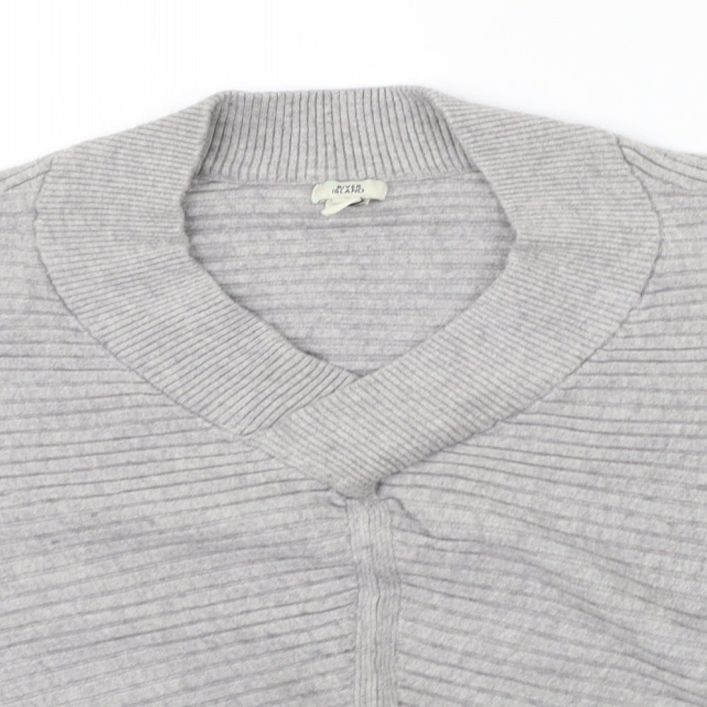 River Island Womens Grey   Pullover Jumper Size S